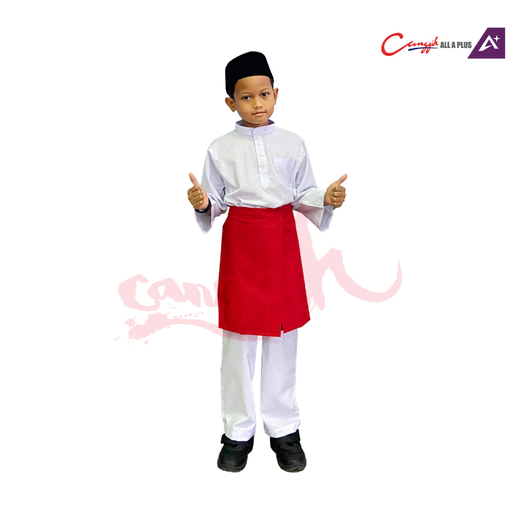 Canggih Sampin Sekolah Agama - Red - CG-CP 015