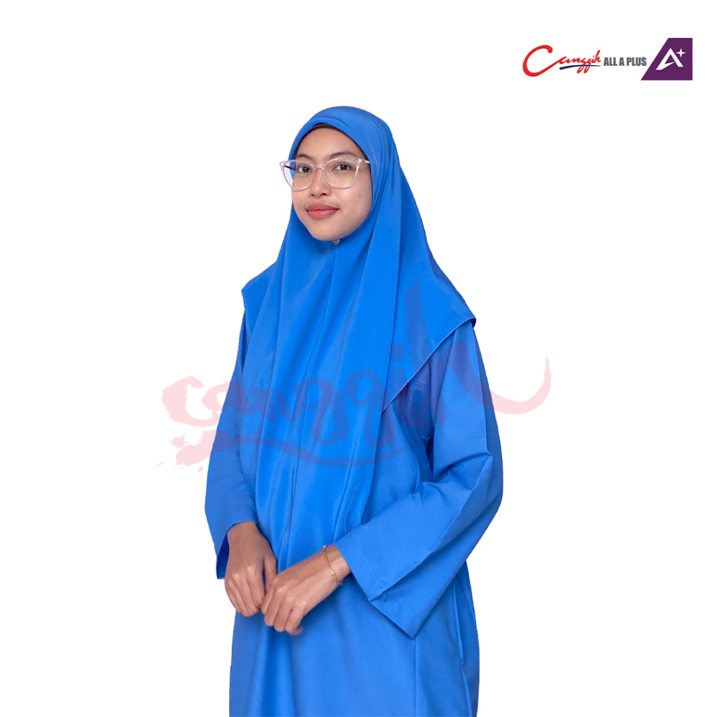 Canggih Tudung Pengawas Sekolah - Blue - CG-KT 2002 B