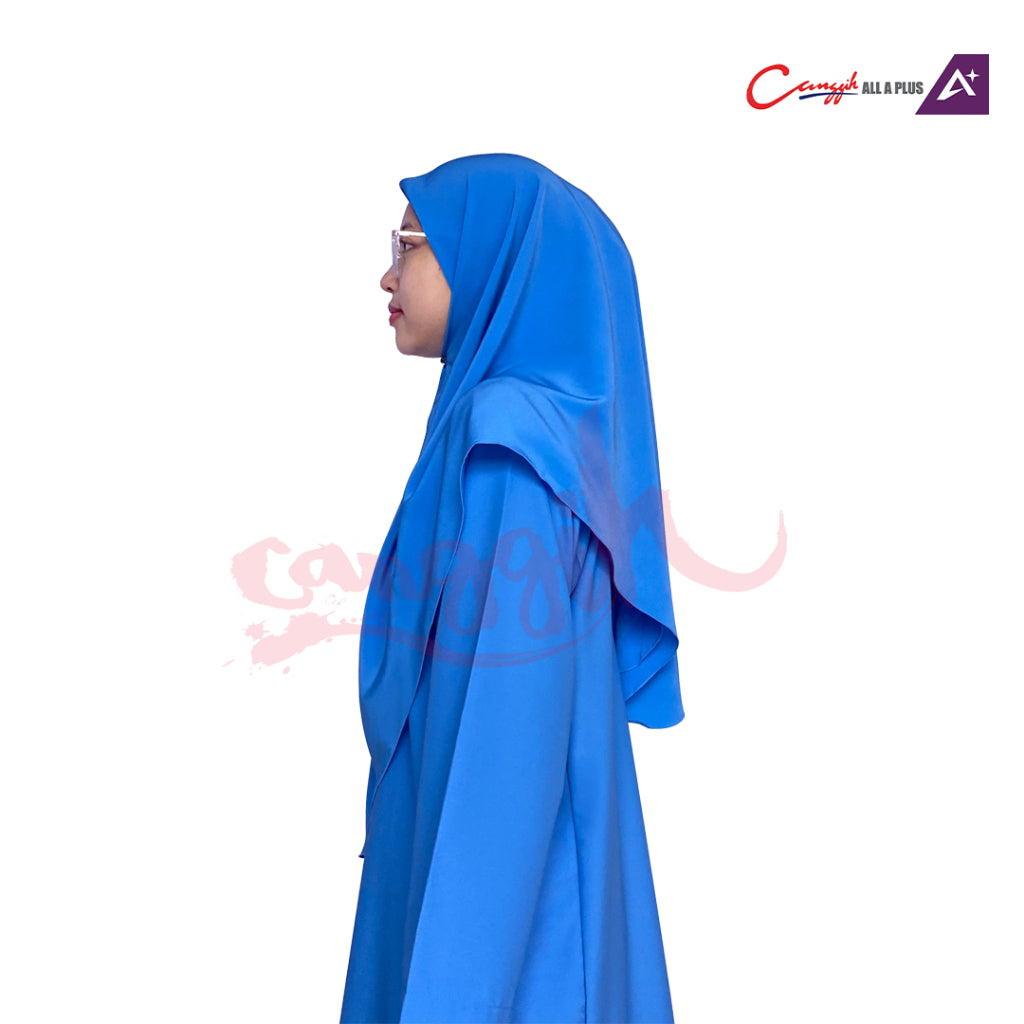 Canggih Tudung Pengawas Sekolah - Blue - CG-KT 2002 B