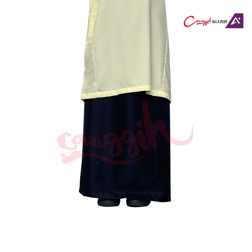 Canggih Kain Kurung Pengawas Sekolah - Black - CG-CP 008 BLK