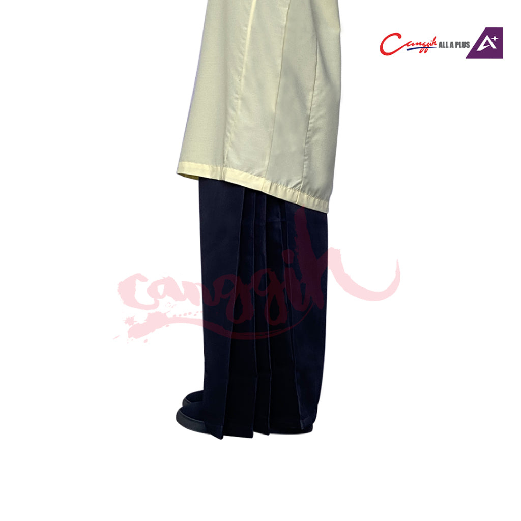 Canggih Kain Kurung Pengawas Sekolah - Black - CG-CP 008 BLK