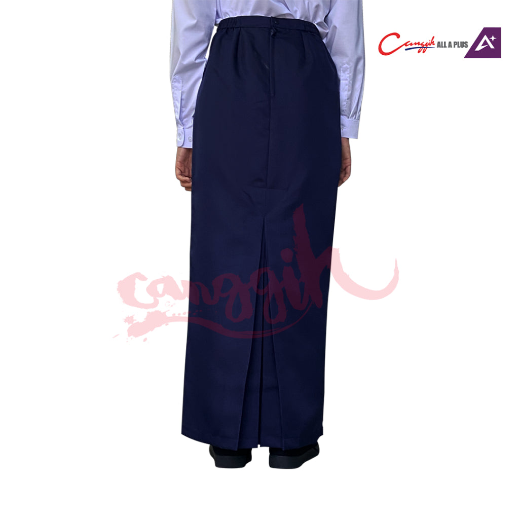 Canggih Kain Sekolah Kipas Belakang - Navy Blue - CG-CP 028 NBL