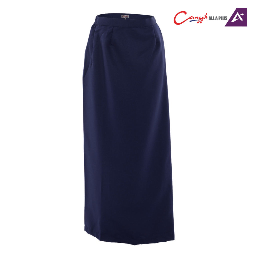 Canggih Kain Sekolah Kipas Belakang - Navy Blue - CG-CP 028 NBL