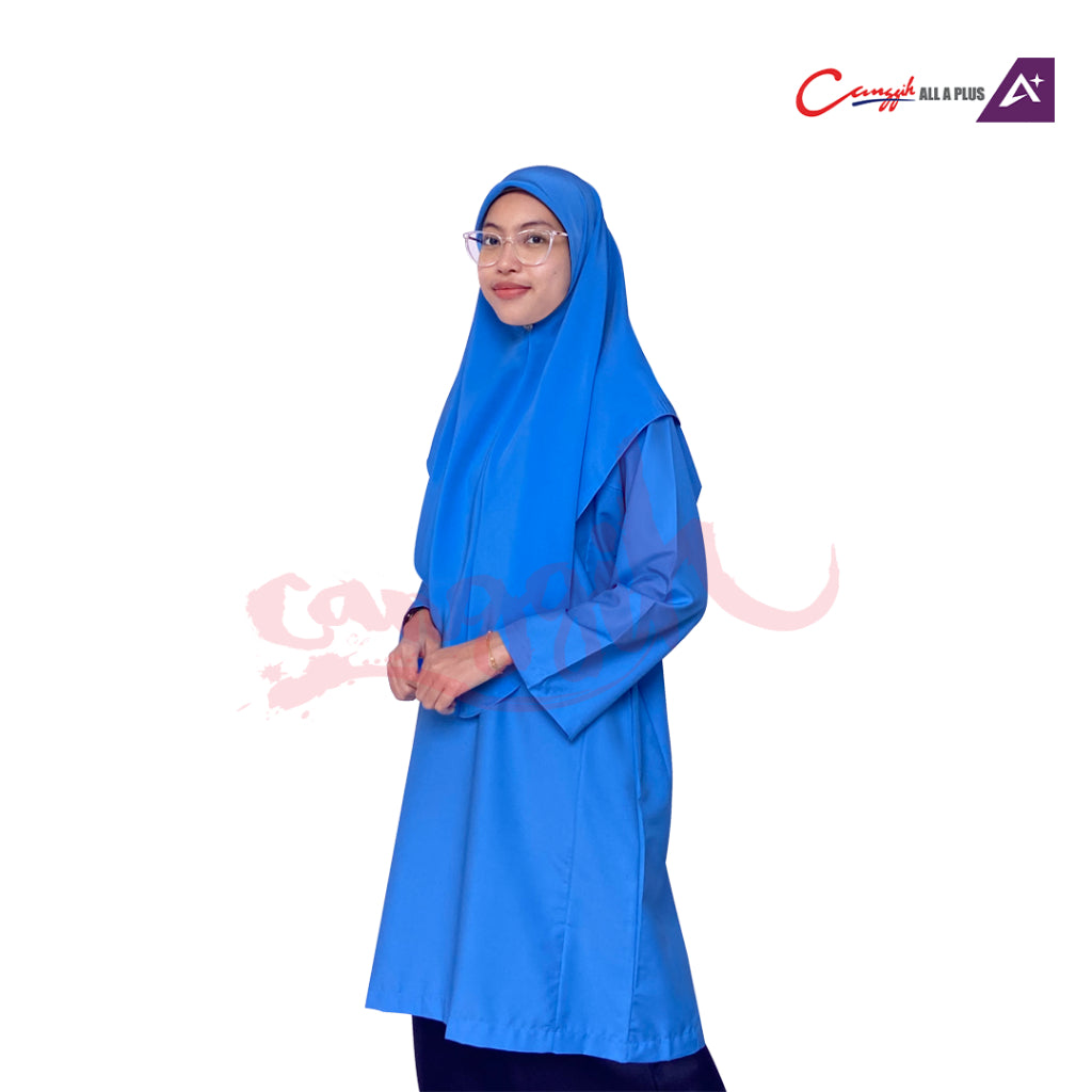 Canggih Baju Kurung Pengawas Sekolah - Blue - CG-CP 009 B