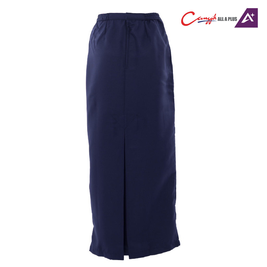 Canggih Kain Sekolah Kipas Belakang - Navy Blue - CG-CP 028 NBL