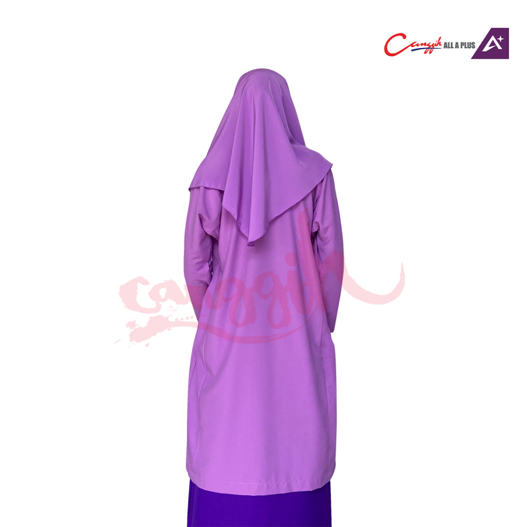 Canggih Baju Kurung Pengawas Koperasi Sekolah - Light Purple - CG-CP 009 LPL