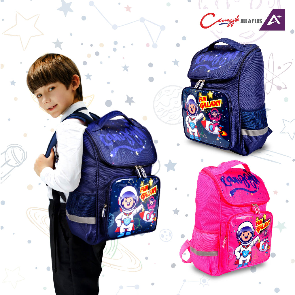 Canggih School Bag Fun Galaxy Backpack - CG-BP 0101