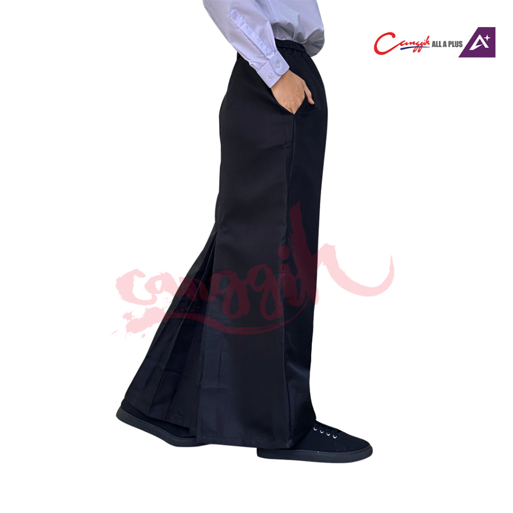 Canggih Kain Pengawas Sekolah Kipas Belakang - Black - CG-CP 028 BLK