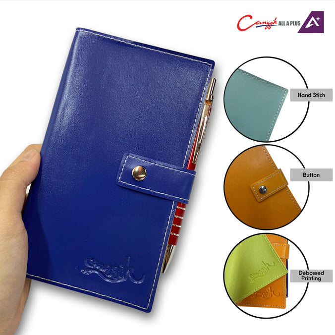 Canggih Small Notebook Notepad PU Cover 10 cm x 17.5 cm - CG-NB B01