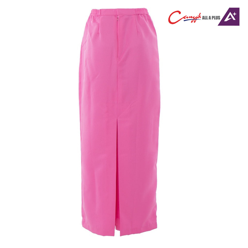 Canggih Kain Sekolah Kipas Belakang Unit Beruniform Puteri Islam - Pink - CG-CP 028 PNK