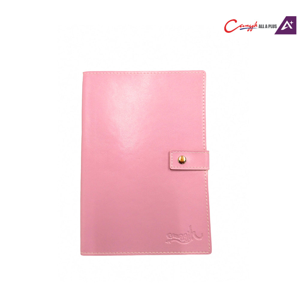 Canggih Notebook PU leather Cover Size A5 60 Pages (15 cm x 21 cm) - CG-NB B02