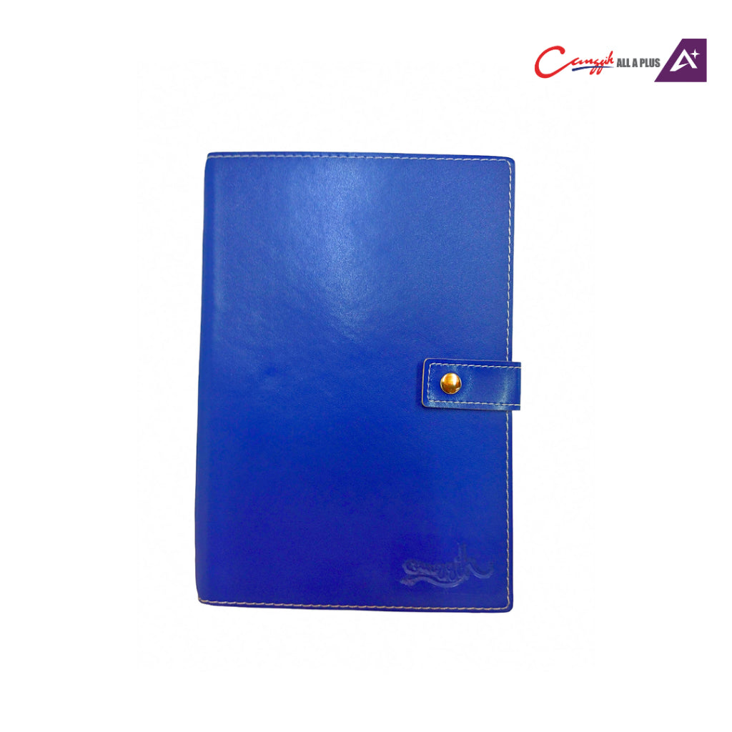 Canggih Notebook PU leather Cover Size A5 60 Pages (15 cm x 21 cm) - CG-NB B02