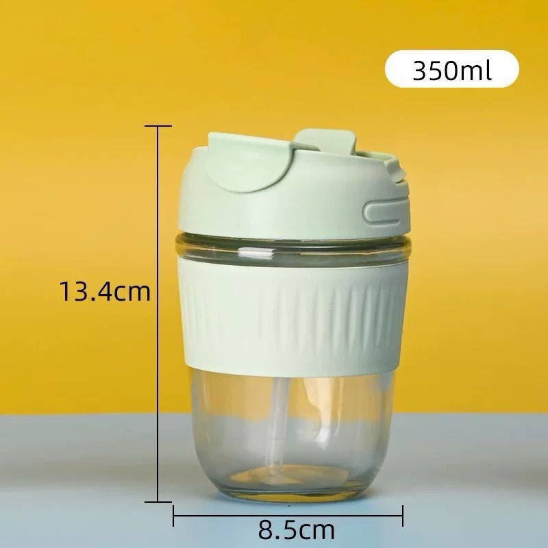 All A Plus Glass Water Cup 350ML