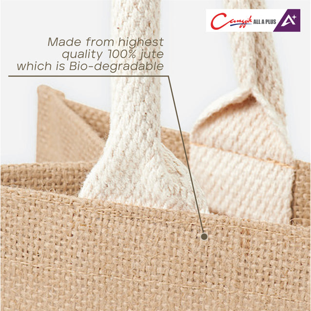 All A Plus Jute Bag JB 05 - AP-JB 1003