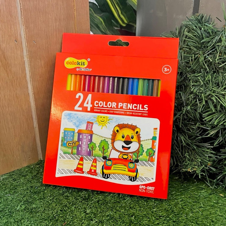 FlexOffice Colour Pencil Box (12, 24, 36)