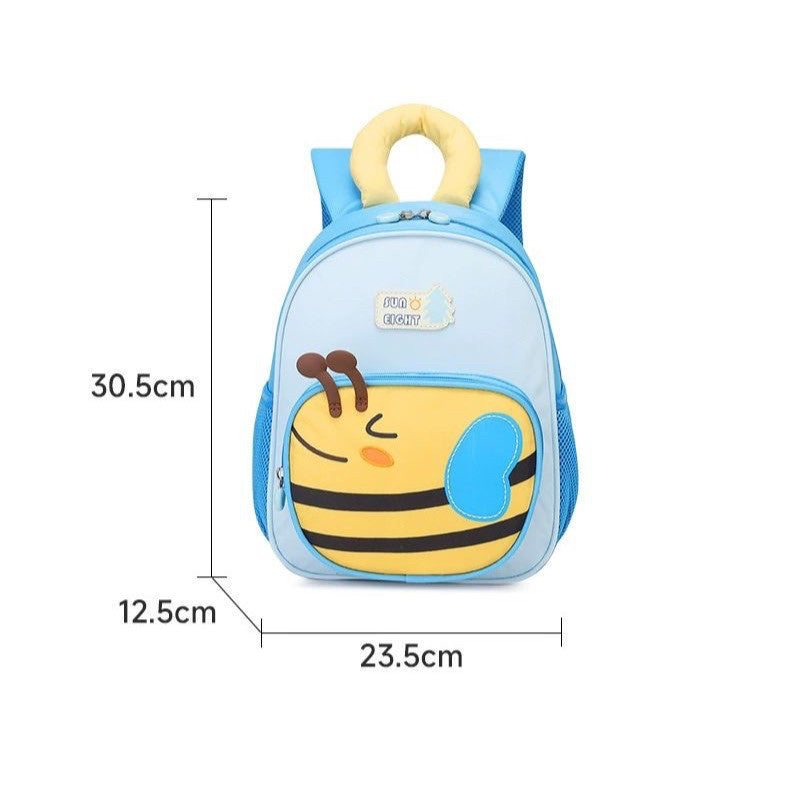 Sun Eight Duoz Spine Protection Side Pocket Lightweight Kindergarten Preschool Backpack