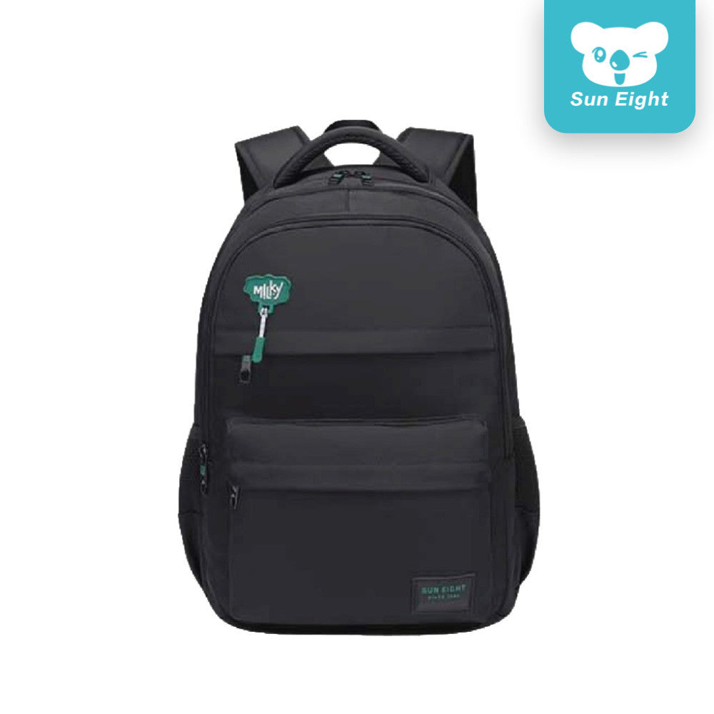 Sun Eight Coolz School Backpack Simple Casual Large Capacity Water Resistant Computer Compartment | 199 Days Warranty