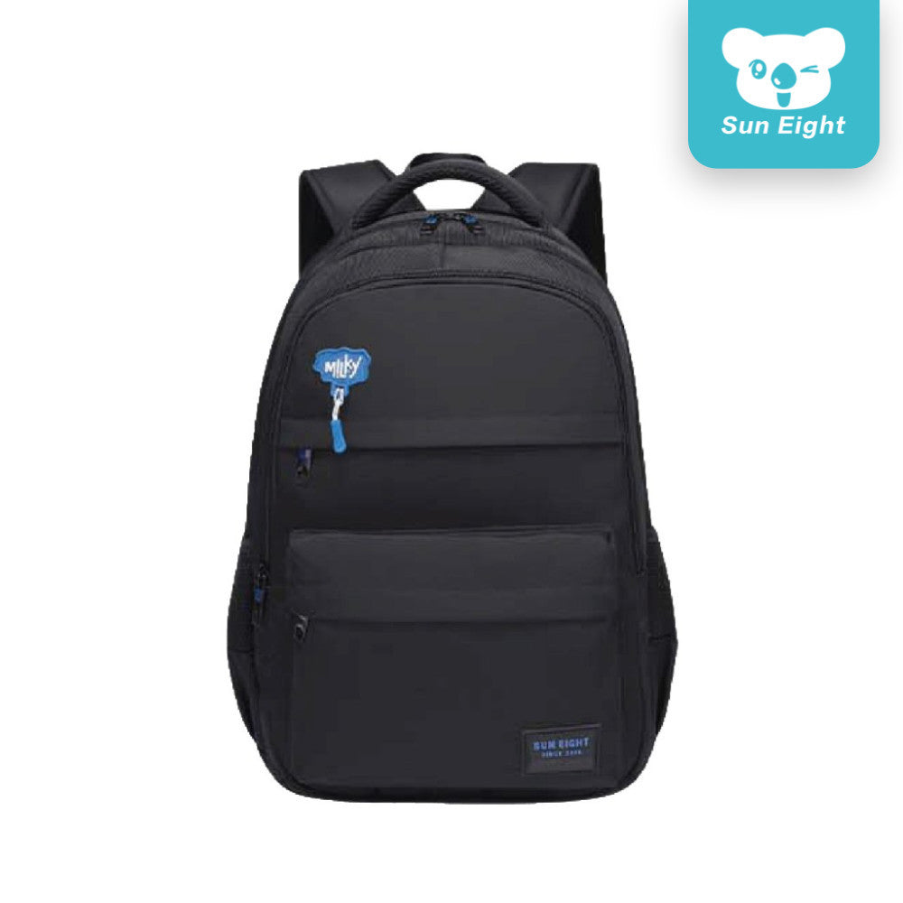 Sun Eight Coolz School Backpack Simple Casual Large Capacity Water Resistant Computer Compartment | 199 Days Warranty