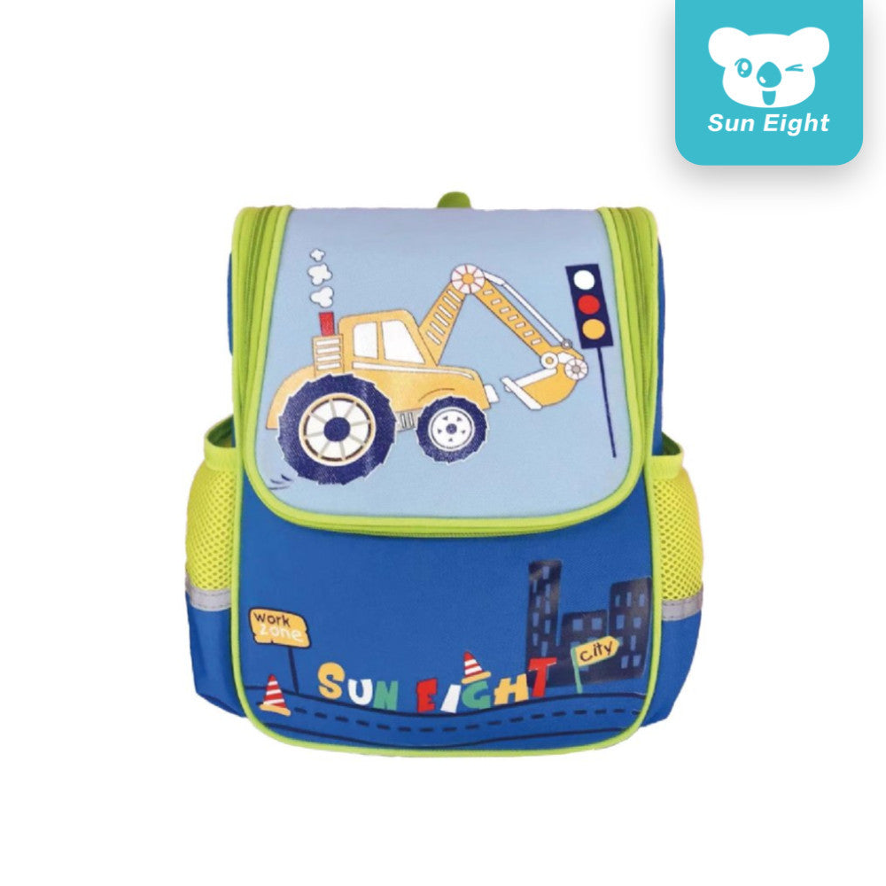 Sun Eight Kiddoz Mini School Backpack Cartoon Design Lightweight Easy Carry Bag for Children | 199 Days Warranty