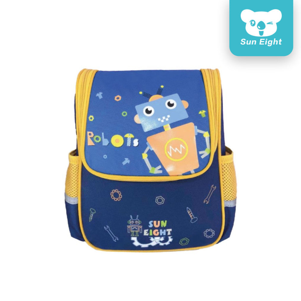 Sun Eight Kiddoz Mini School Backpack Cartoon Design Lightweight Easy Carry Bag for Children | 199 Days Warranty