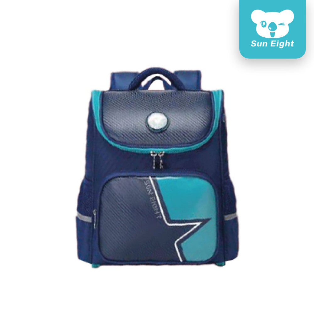 Sun Eight Starz School Backpack Ergonomic Spine Protection Large Capacity Lightweight Chest Buckle | 199 Days Warranty