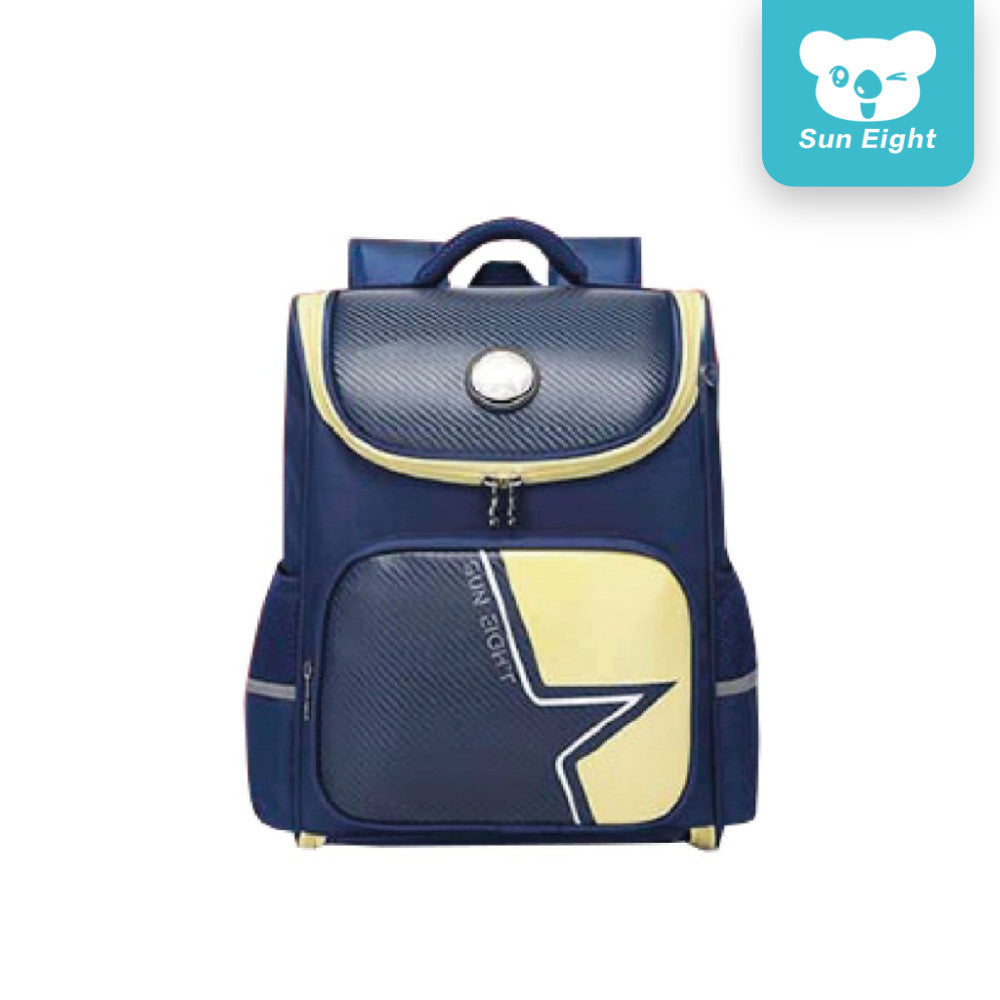 Sun Eight Starz School Backpack Ergonomic Spine Protection Large Capacity Lightweight Chest Buckle | 199 Days Warranty