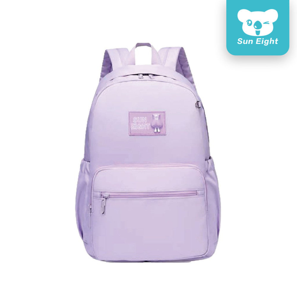 Sun Eight Simple Trendy & Clean Design Backpack Waterproof Material Scratch Resistant (15" Laptop) | 199 Days Warranty