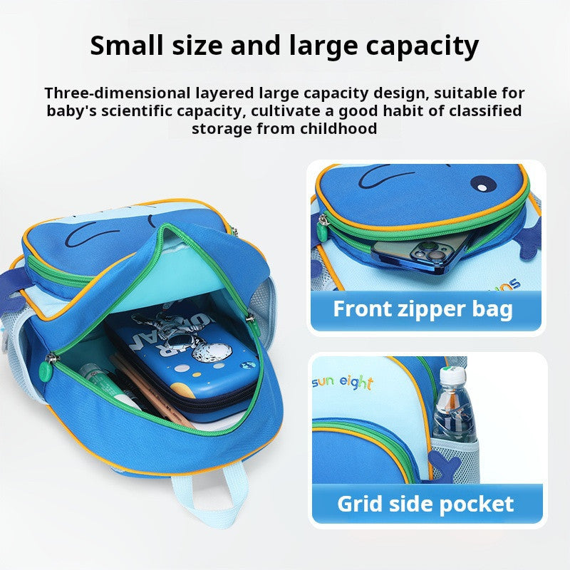 Sun Eight Funz Lightweight Water Resistant Preschool Kindergarten Backpack